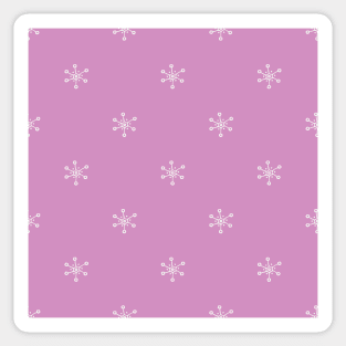 Snowflakes pattern Sticker